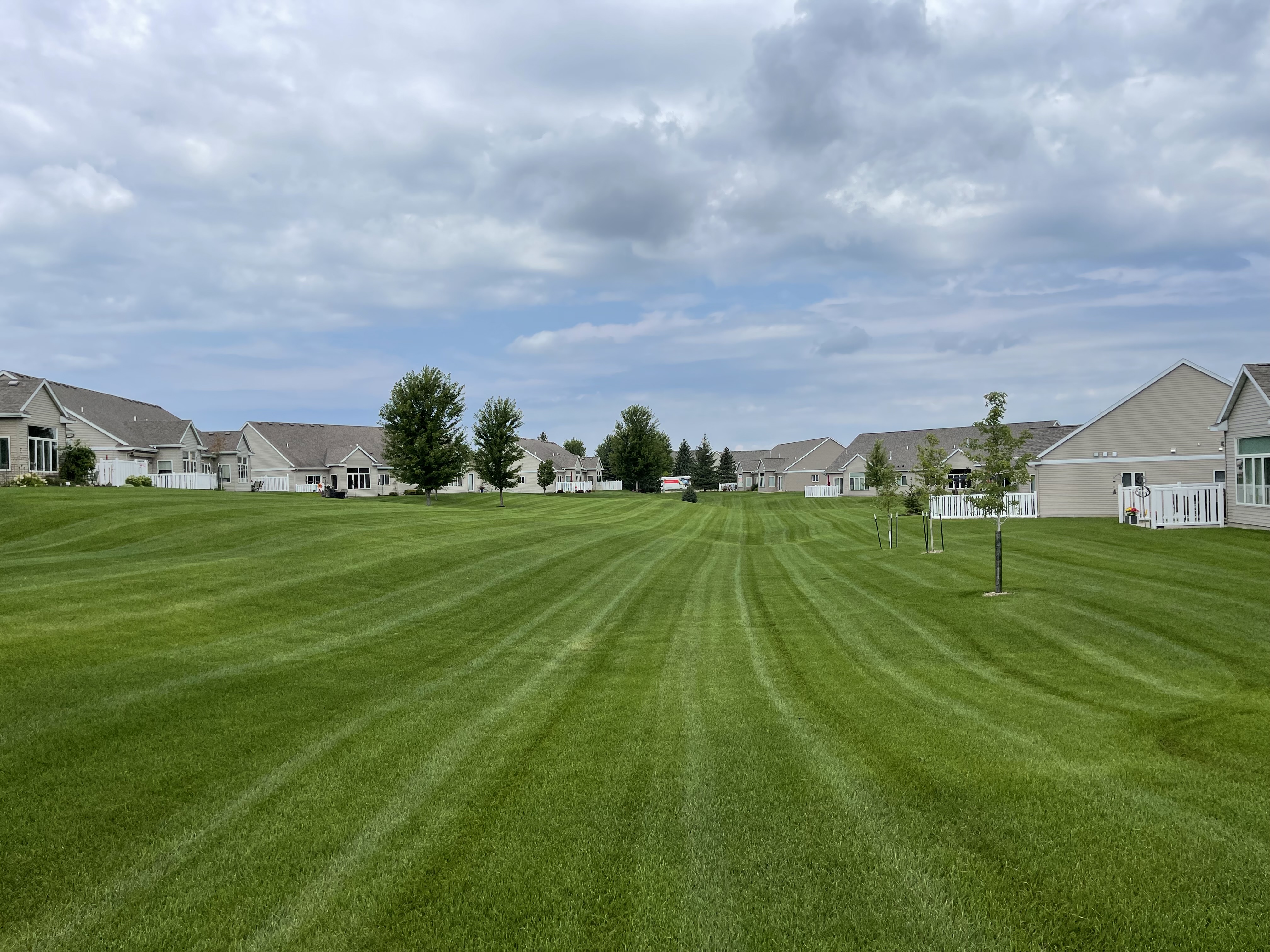 Commercial mowing project 1