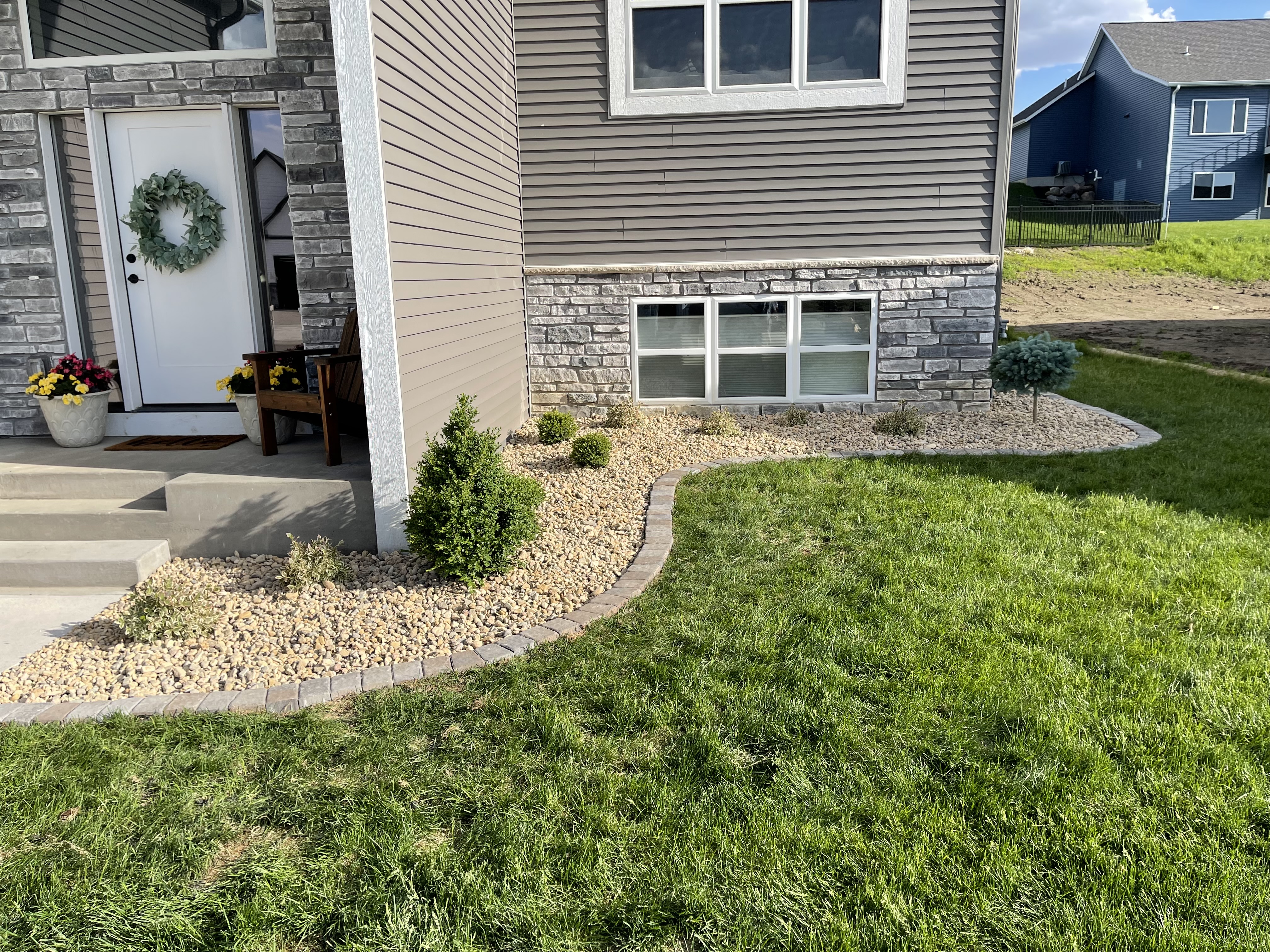 Residential landscaping project 2