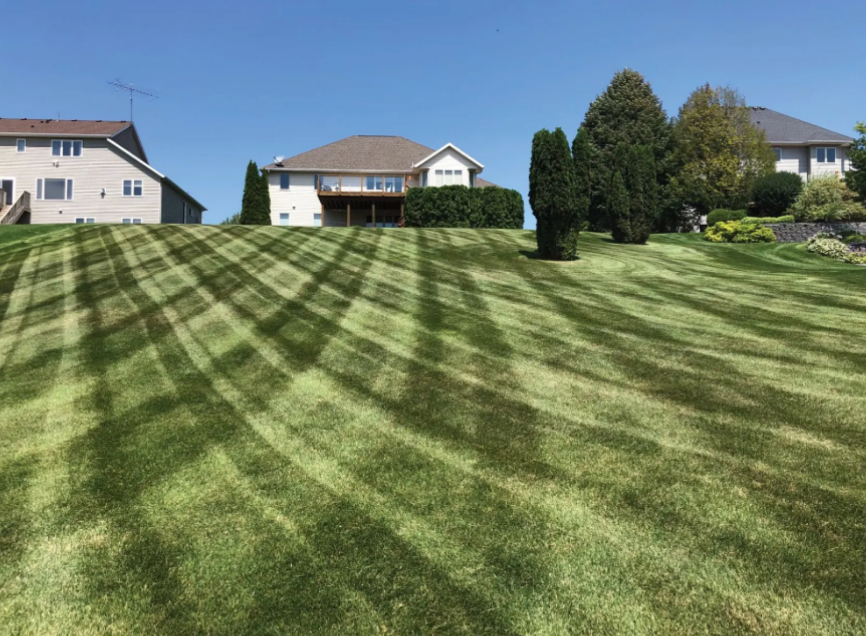 Residential mowing project 1