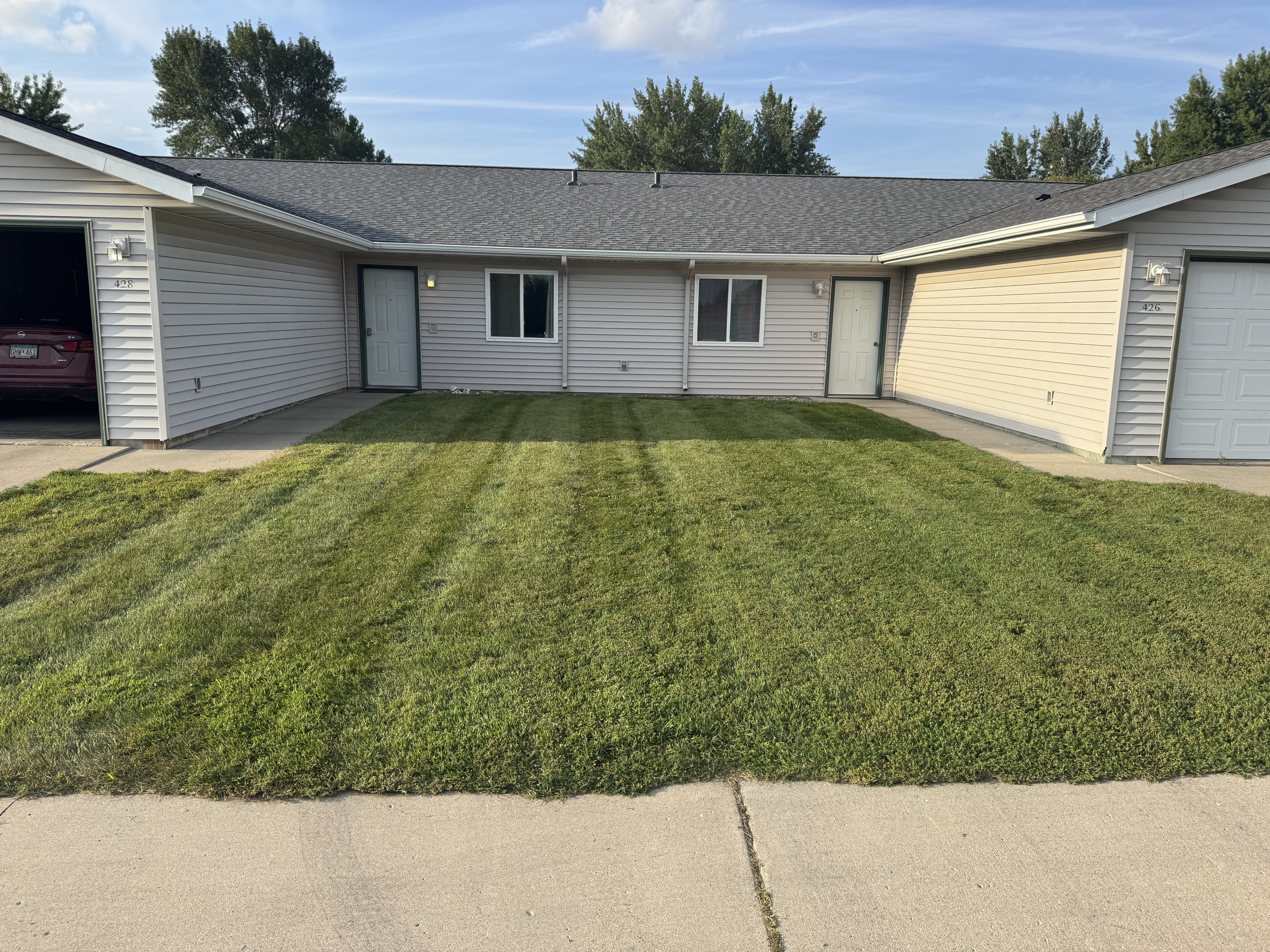 Residential mowing project 4